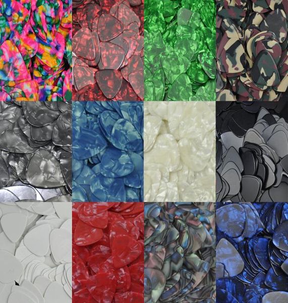 

lots of 100 pcs heavy 096mm blank guitar picks plectrums celluloid for electric guitar4080305