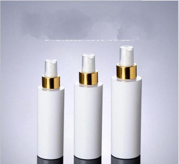 

100ml 150ml 200ml white spray pump white bottles containersempty white plastic spray bottle for cosmetic packaging 6832668
