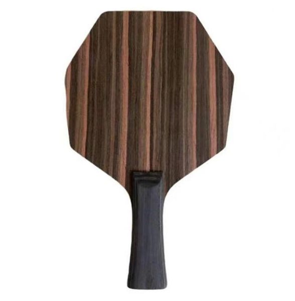 

table tennis raquets cybershape ebony material table tennis blade racket offensive curve hexagonal ping pong blade 2210133356757