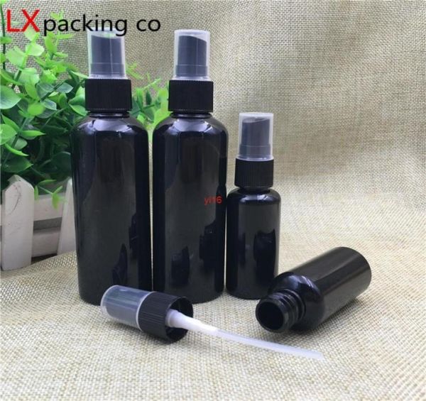 

fast 50 pcs 10 20 30 60 100 150 ml bck pstic spray bottles men sprayer new perfume cosmetic containers dark bank26168545483320