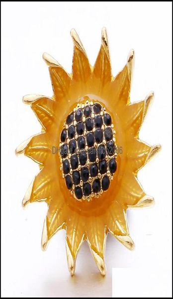 

clasps & hooks jewelry findings components rhinestone gadget gold 18mm snap button clasp charms for snaps diy suppliers gift drop5756965