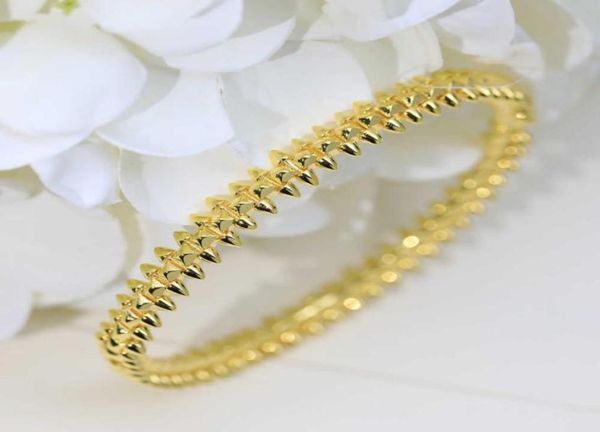 

new trend fashion rivets bracelet rose gold platinum the beads can move luxury handsome street style classic romantic style 2022363691360, Black