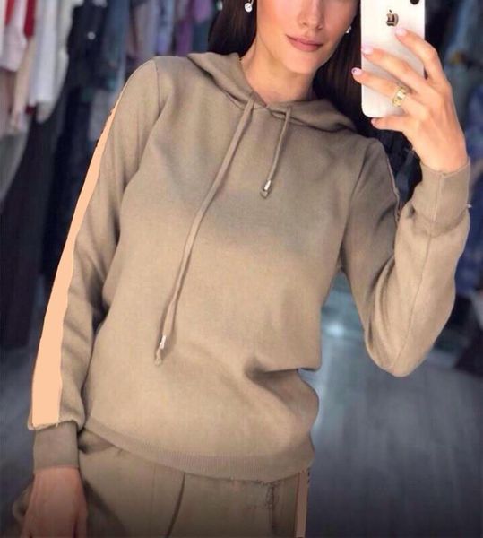 

casual tracksuit women two piece set autumn outfits printed sweatshirt jacket and pants set ladies fashion sweat suits b3204560128, White