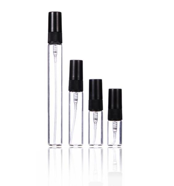 

new 2ml 3ml 5ml 10ml mini portable transparent spray bottle separate small perfume bottle travel sample bottle ship3872641