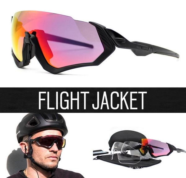 

new pattern oo9401 cycling glasses bicycle outdoor sport polarized light riding mirror flight jacket2084629, Black