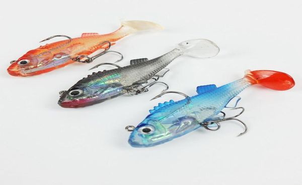 

soft rubber crankbait fishing lure hooks 76cm 155g fish shape opsariichthys bass artificia soft bait3913158