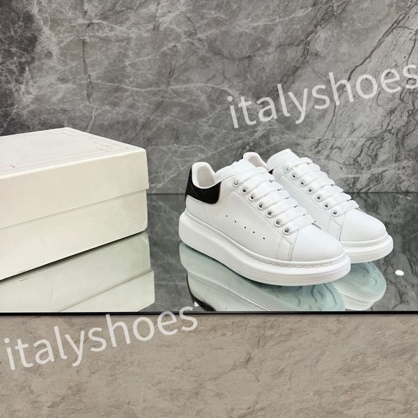

2023 new luxurys casual shoes lace-up running trainers woman shoe sneakers white women travel leather lady designer platform sneaker xsd2211, Black