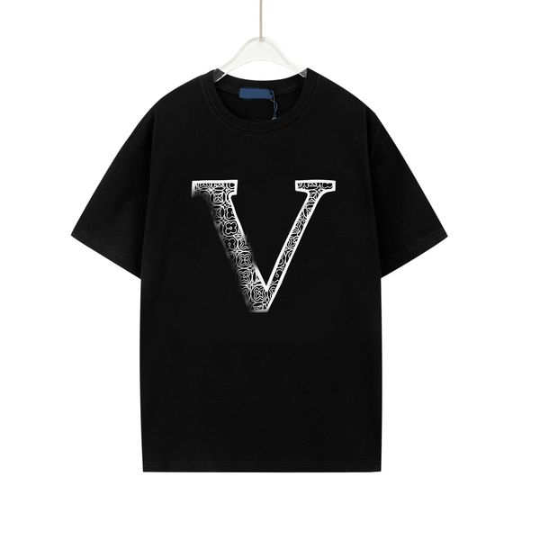 

mens t shirts designer t shirts men shirts tees sleeves luxury clothes summer undershirt breathable printed clothing wholesale large us size, White;black