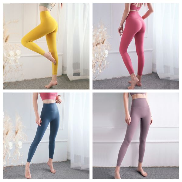 

spring and summer choose outdoor yoga pants sports tights high waist peach hip fitness pants dopamine wear with yoga clothes, White;red