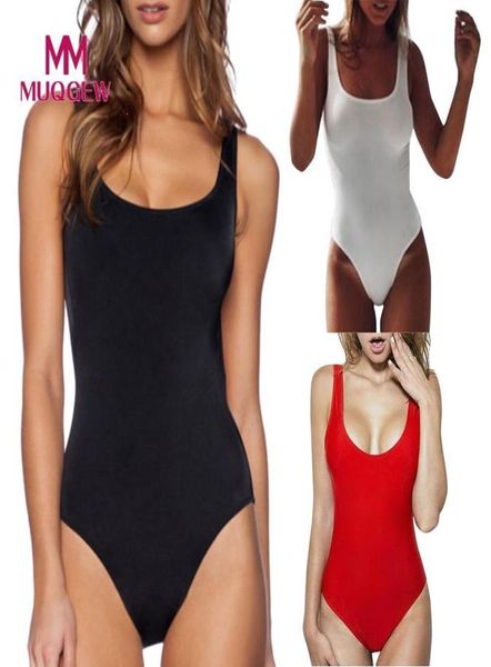 

women retro elastic high cut low back one piece swimwear bathing suits bikini bathing suits4716311
