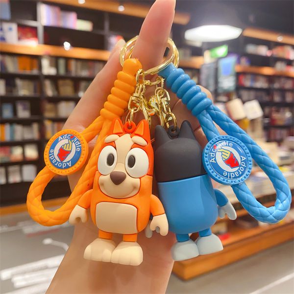 

fashion blogger designer jewelry new cartoon family doll personalized car keychain mobile phone keychains lanyards keyrings wholesale ys177, Slivery;golden