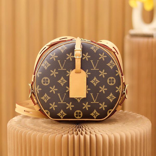 

luxurys designers clutch bag m45647 petite boite chapeau boite totes handbags genuine leather womens pochette travel bags mens saddle cross