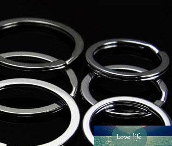 

whole diameter 20mm 25mm 28mm 30mm 32mm 35mm flat split stainless steel round key ringskey holder keyring fit keychains jewel2875559, Slivery;golden