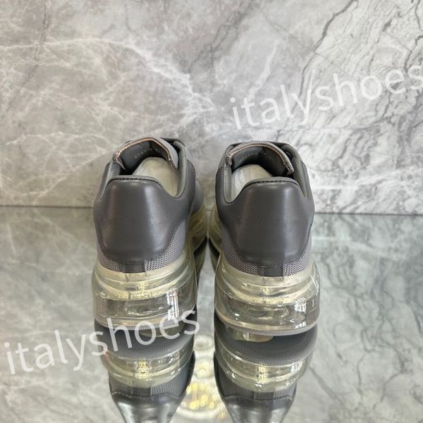

2023 new luxury designer sneakers casual shoes platform sneaker calfskin leather trainers men women walking runner shoe size 35-46 xsd221121, Black
