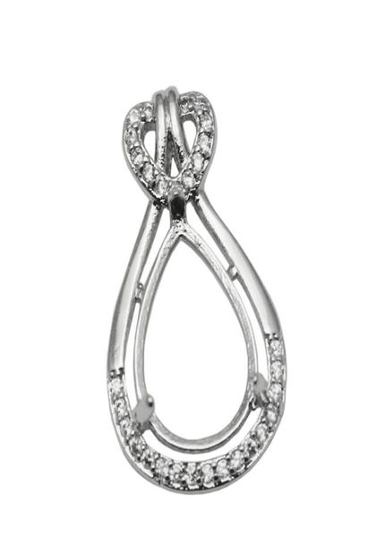 

beadsnice teardrop pendant blanks 925 sterling silver pendant setting for cabochons diy pendant tray jewelry supplies id 340578426878, Slivery;crystal
