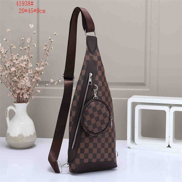 

designer luxury duo sling bag man designer avenue monograms designer leather shoulder cross body chest sling backpack mens crossbody persona