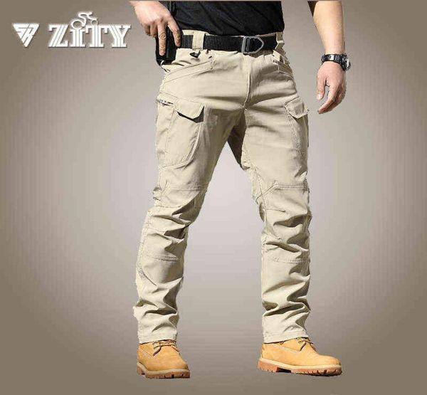 

men039s pants new mens tactical pants multi pocket elastic military trousers male casual autumn spring cargo pants for men clot4405931, Black