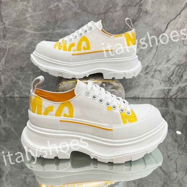 

2023 casual shoes lace-up running trainers woman shoe sneakers white women travel leather lady thick soled designer platform gym sneaker xsd, Black