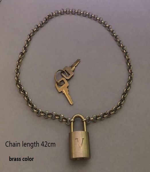 

pendant necklaces classic lock setbn 1 set 1 chain1 lock 2 keys this link is not sold separately 3442446, Silver