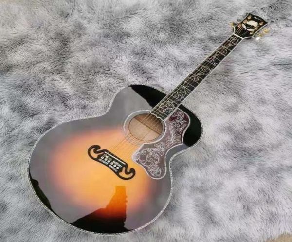 

2023 custom acoustic guitar 40inchs 6strings mahogany rosewood fingerboard s3849599