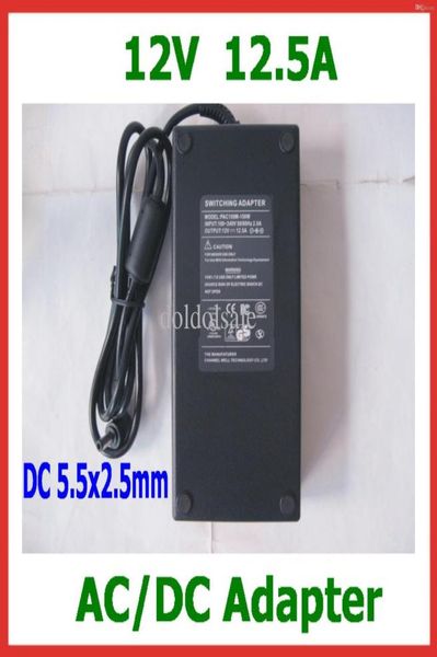 

12v 125a 150w 55x25mm 5525mm power supply adapter for pico box dcatx psu htpc mini pc for 50503528 smdled light8460205