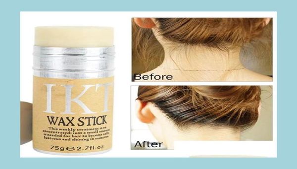 

pomades waxes hair wax stick edge control finishing flyaway wand natural long lasting thin baby styling gel clay cream 30pcs drop 4141704