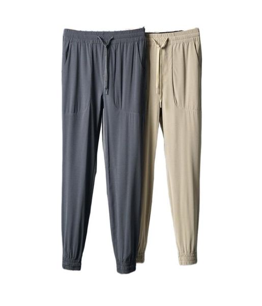 

mens yoga sport brand joggers pants abc jogger ventlights casual pants breathable sweatpants6407287703517, Black