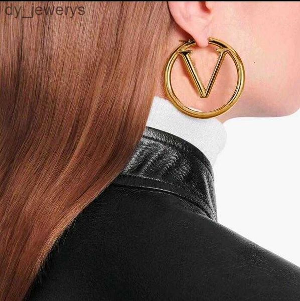 

fashion women's letter simple earrings for women ear stud pendant luxury brand designer jewellery earring party memorial day gift, Golden;silver