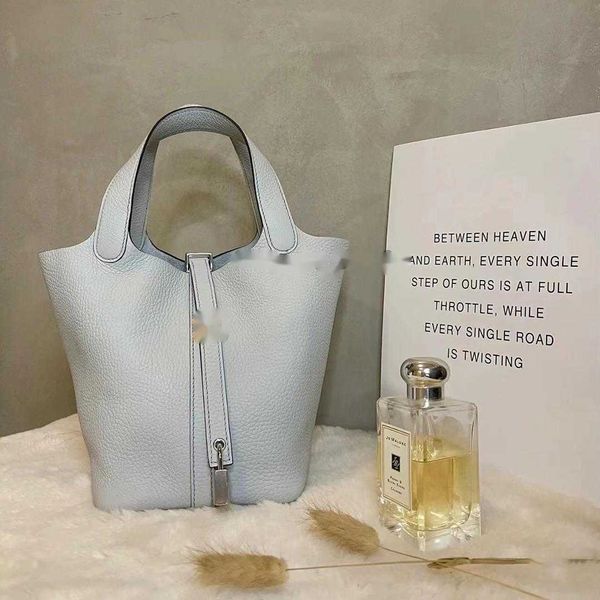 

messenger bag grail blue cm vegetable basket bucket bag classic brand luxury bag genuine leather fashion 2022
