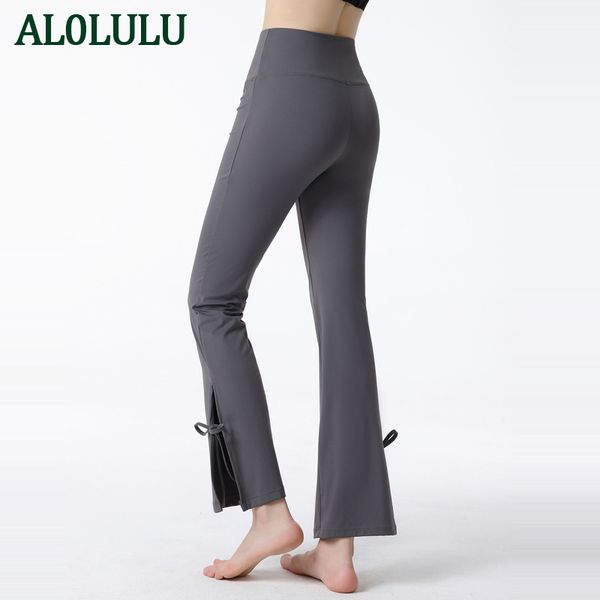 

al0lulu yoga high waist yoga pants women's sports hip-lifting running speed dry fitness pants