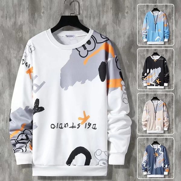

women's hoodies sweatshirts spring autumn men's japan fashion harajuku streetwear jogger sweatshirt men casual clothing pullover o, Black