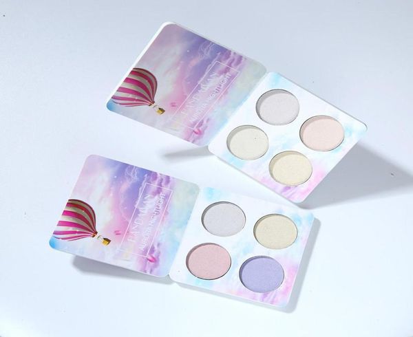 

dhl handaiyan chameleon highlighter palette face contour makeup highlighting bronzer glow aurora shimmer eyeshadow cosmetic k3530176