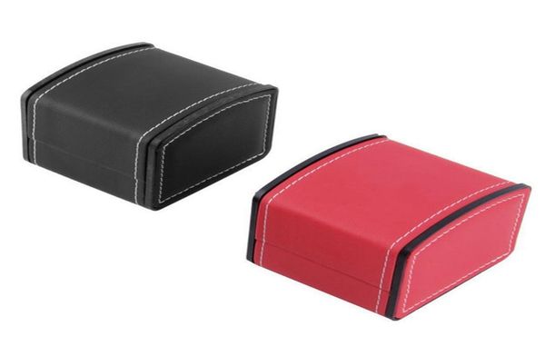 

luxury watch hard box gift boxes leather with pillow jewelry packaging for bangle wristwatch9398998, Black;blue