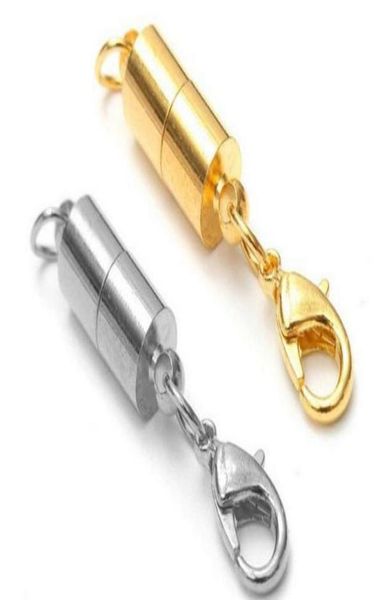 

20pcslot magnetic magnet necklace cylinder shaped clasps hooks for diy fashion craft jewelry gift ac011584700