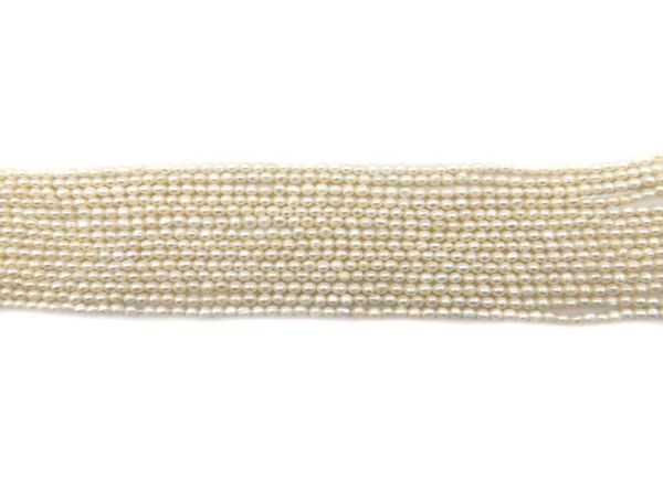 

4mm white freshwater pearls natural real pearls loose beads fit jewelry making diy 5 strands whole9441885