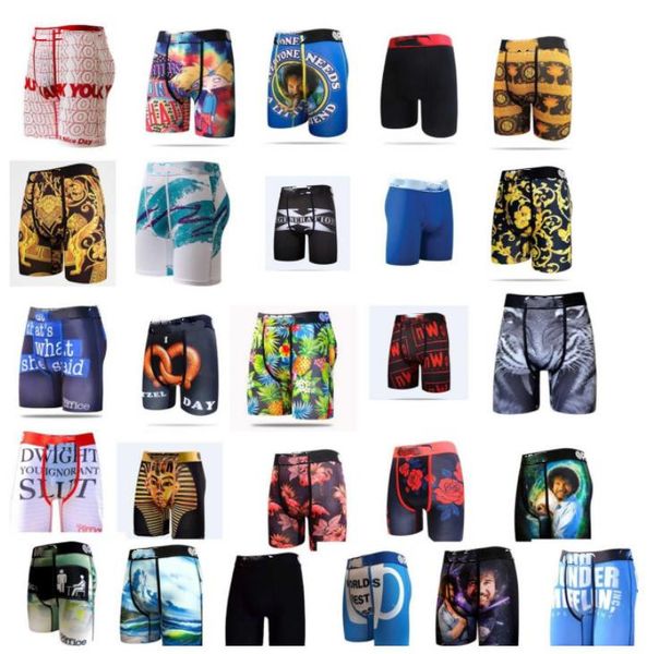 

designer cotton a pack of six pieces men underpant boxers breathable mens underwear branded boxer logo male boxer briefs, Black;white