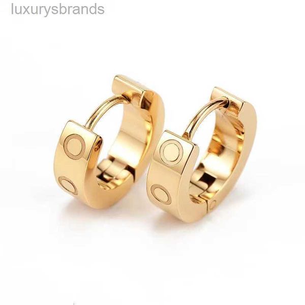 

classic designer earrings fashion simple women's earrings in stainless steel hypoallergenic earrings fashion luxury jewellery gifts wid, Golden;silver