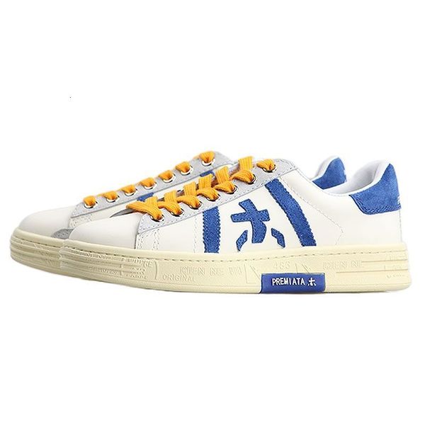 

sandals 2023 spring autumn leather color shoe upper flat wooden lettering lace up couple style fashion everything casual sneakers 230714, Black