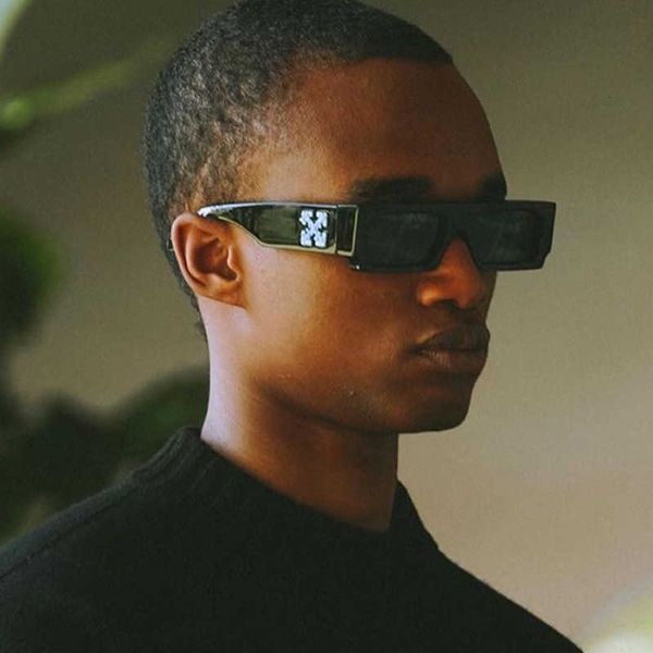 

designer off w sunglasses fashion luxury brand for men and women personality small box sunglasses new hip-hop sunglasses snow street shootin, White;black