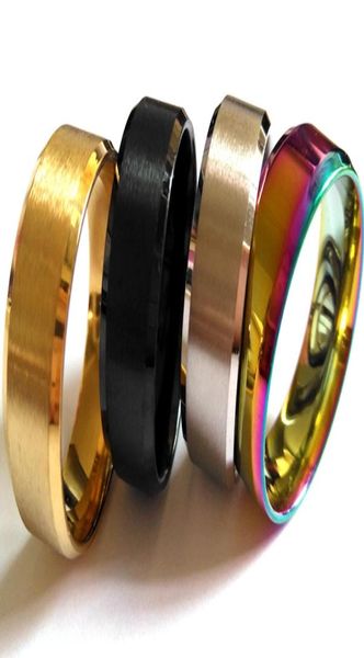 

30pcs color mix 8mm quality men women simple plain classic stainless steel band rings party rings whole fashion weddin3409696, Silver