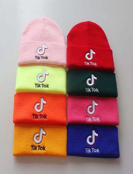 

tik tok women men039s autumn winter knitted hat caps fashion candy color outdoor travel sports ski crochet hat g417vji5397320, Yellow