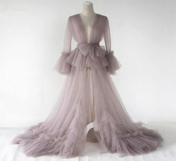 

real image see through maternity robe women dress gowns sheer long pregnant robes po shoot custom made casual dresses8420266, Black;gray