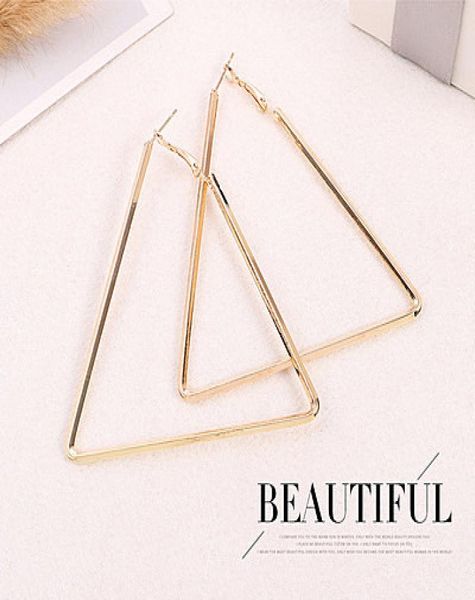 

new accessories korean fashion geometric earrings triangle diamond shape square wild female earrings trend personalized jewelry9950442, Silver