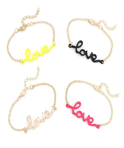 

wholewomen whole stainless steel link bracelets bangles for women gold 2016 brazaletes para las mujeres9915077, Black