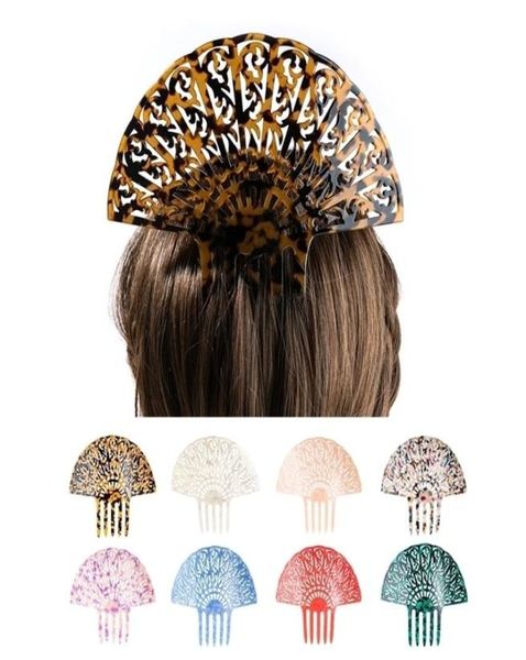 

classic hair combs for women acetate hair accessories tortoiseshell jewelry vintage pin flamenco dancers comb 2202183422887, Slivery;golden