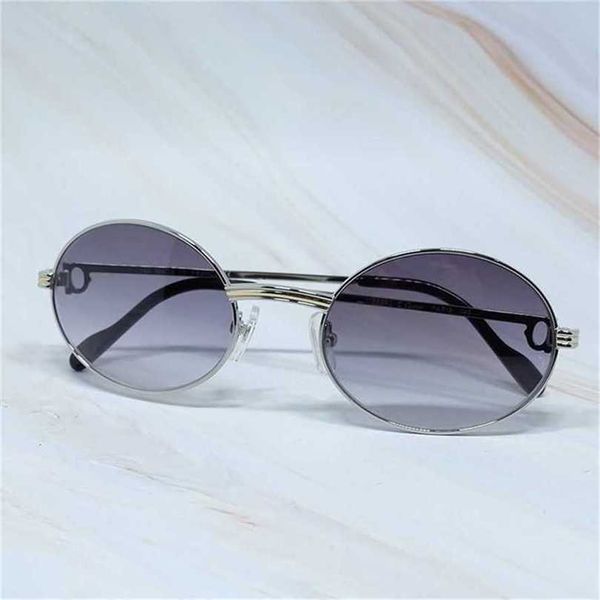 

sunglasses 2023 retro round men fashion metal glasses vintage shades for women party eyewear gift gafas de solkajia new, White;black