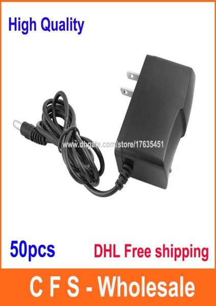 

50pcs ac 100240v to dc 5v 45v 3v 1a power adapter supply 1000ma adaptor us plug 55mm x 21mm dhl 3771434