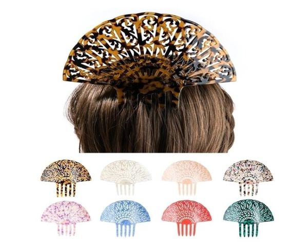 

classic hair combs for women acetate hair accessories tortoiseshell jewelry vintage pin flamenco dancers comb 2202181126651, Slivery;golden