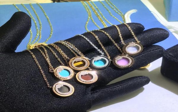 

necklace fashion pendant necklaces stone classic smile design for man woman jewelry 18 style6192360, Silver