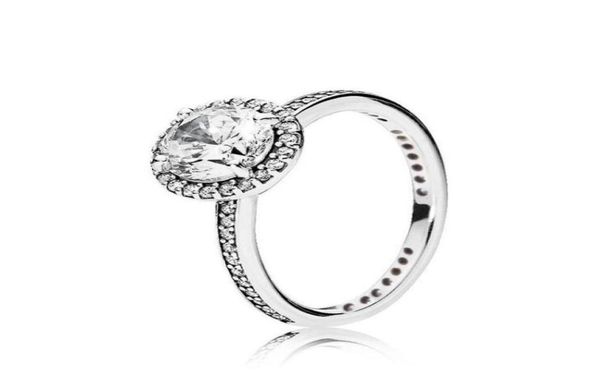 

real 925 sterling silver cz diamond ring with original box set fit style wedding ring engagement jewelry for women girls90441867302668